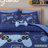 6-Piece Queen Comforter Set,Navy