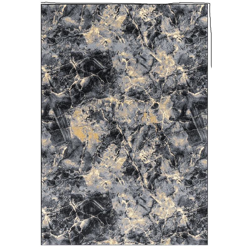 Shag Area Rug, Rectangle 120 x 170 cm