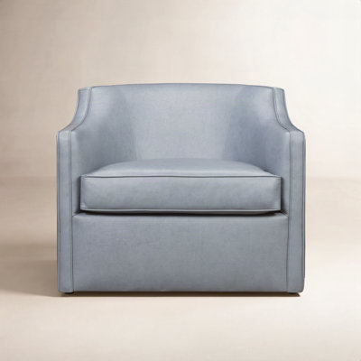 Marietta Genuine Leather Swivel Armchair