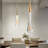 Zaren 1 - Light Single Raindrop Glass Pendant Light-1652069894