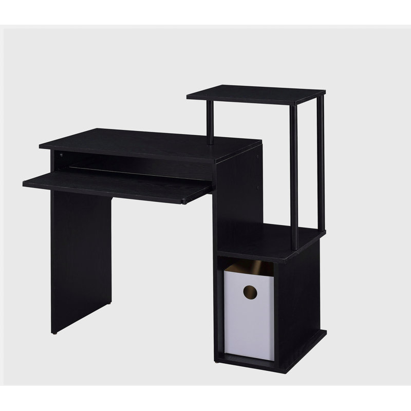 Bureau d'ordinateur Lyphre, Noir