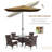 Buterbaugh 205cm Tilt Beach Parasol