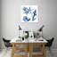 «Blue Assortment Three», impression sur toile tendue-23604468