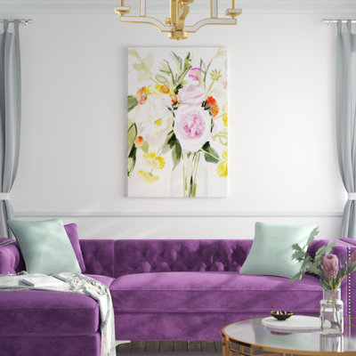 Loose Arrangement II by Victoria Borges - Painting Print