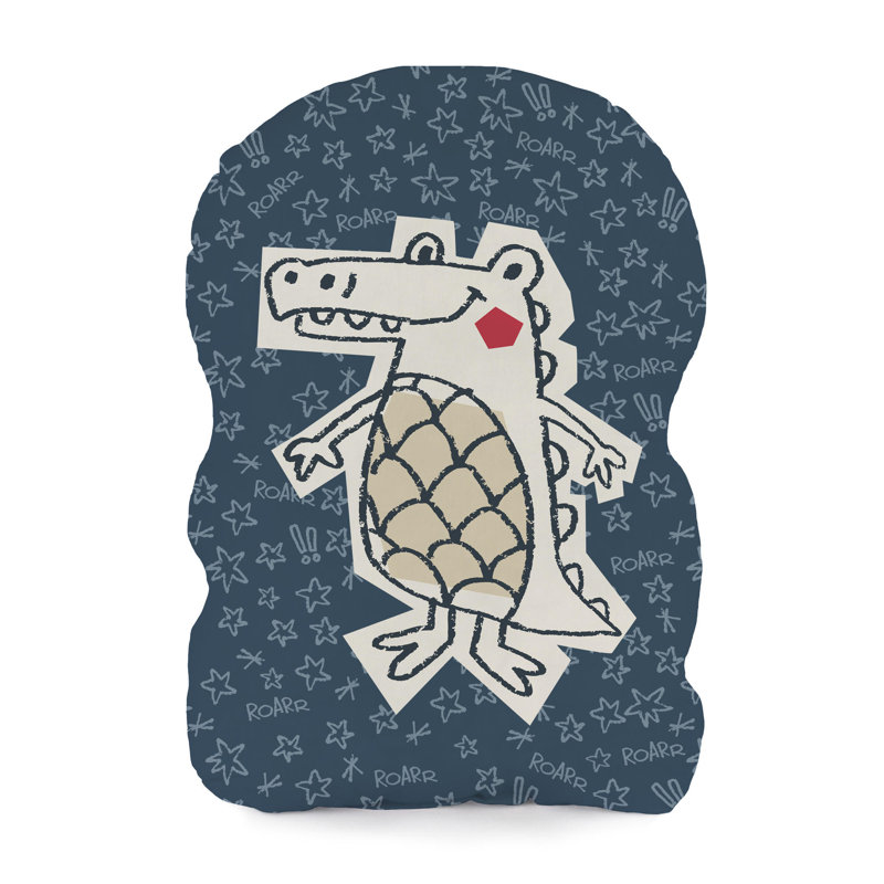 Baxley DINO FRIENDS CUSHION 40x30 Indoor / Outdoor Rectangular Throw Cushion