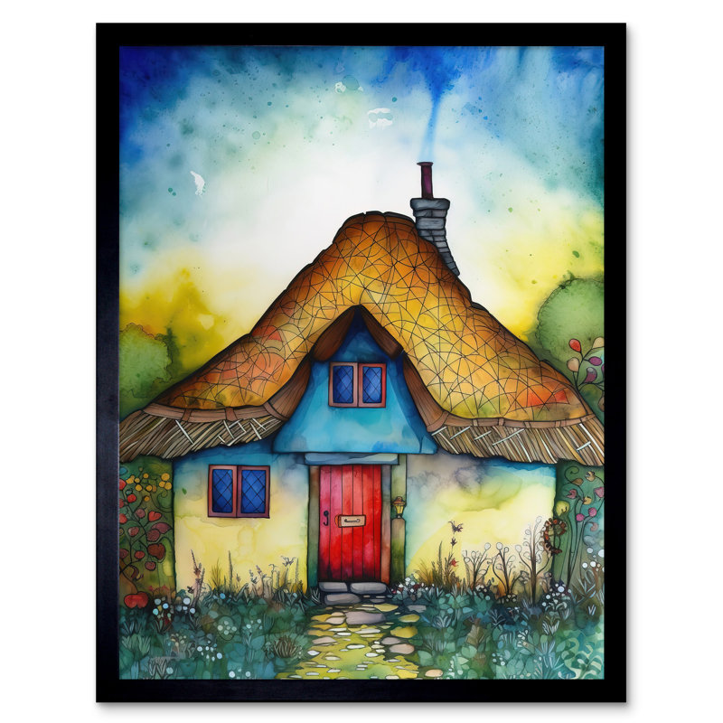 The Thatched Cottage - Single Picture Frame Print