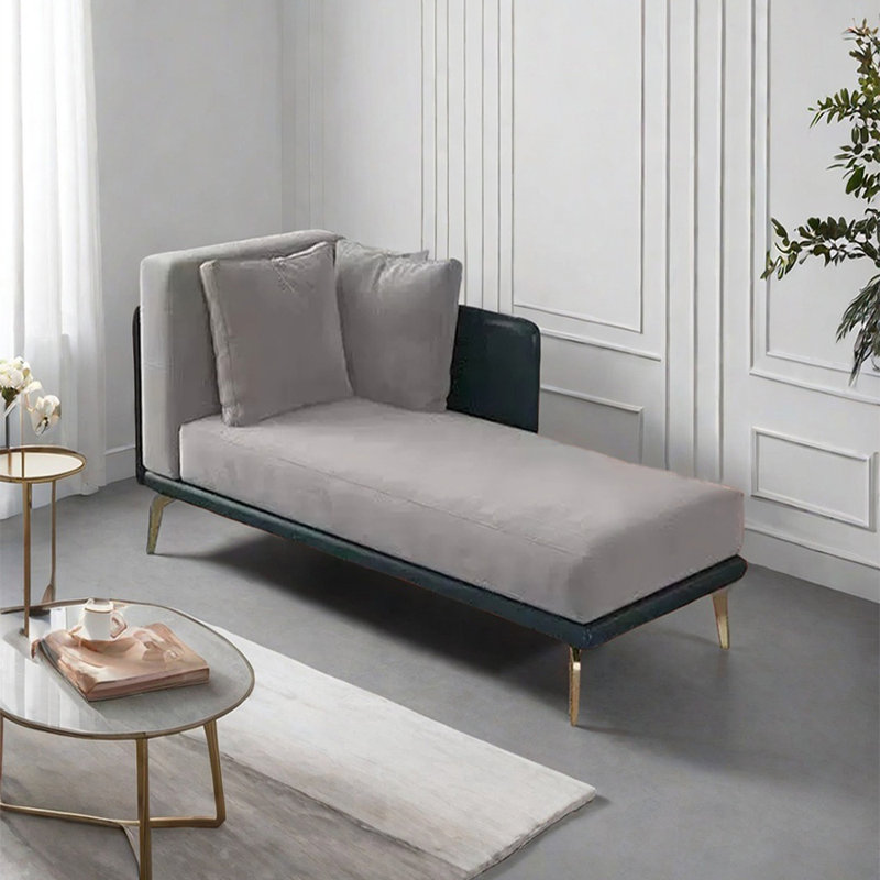 Seroud in , Gray Polyester Blend, Left Hand Facing