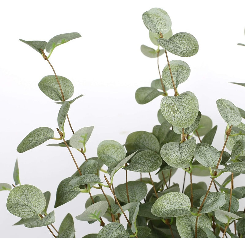 Paquet de 6 tiges artificielles d'eucalyptus