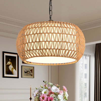 18" Farmhouse Pendant Light