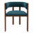Wooden Dining Chair with Protective Pad Suitable for Kitchen or Dining Room(Set of 2)-43598181