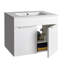 Galaverna 71cm Single Bathroom Vanity Base Only in White