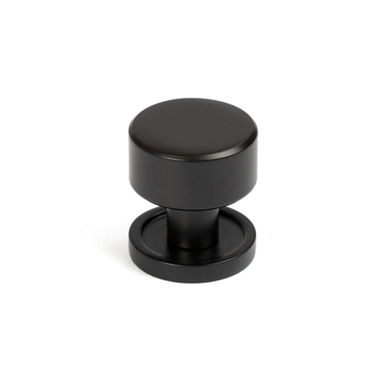 Round Knob, 2.5 cm, Aged Bronze
