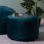 Milano Velvet Footstool-2142793670