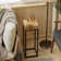 Table de bout haute Oakes Farmhouse