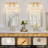 LED Vanity Light With 3 Color Temperature Modes, Dimmable Bathroom Light Fixture, Eye Protection Wall Light With Clear Glass Shade For Mirror-1718010272-1718010276