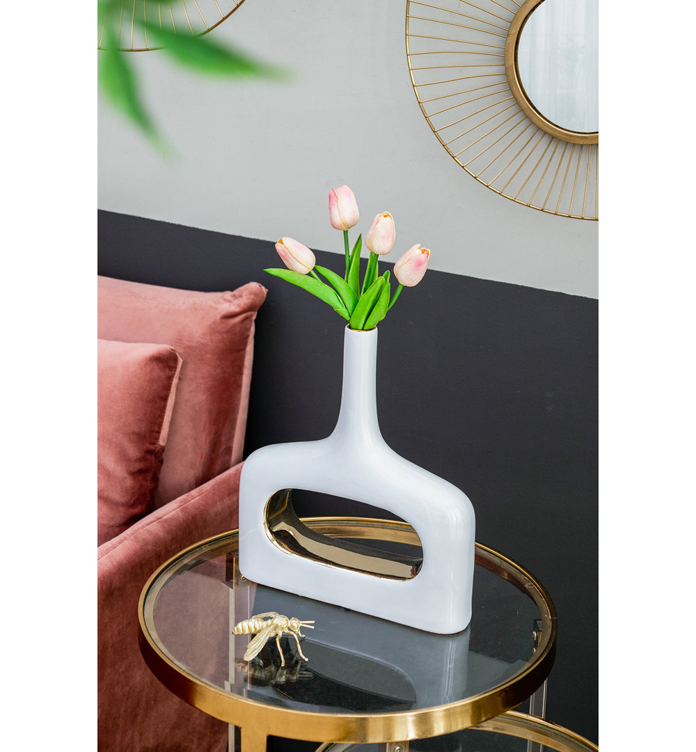 Amblewood Ceramic Table Vase Orren Ellis