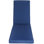 Tapis de chaise longue avec - bleu marine, matériau respirant, protégé, résistant à la décoloration, housse à fermeture à glissière amovible, tissu de mobilier d'extérieur rembourré en mousse stable, au soleil et à la décoloration, lavable et confortable