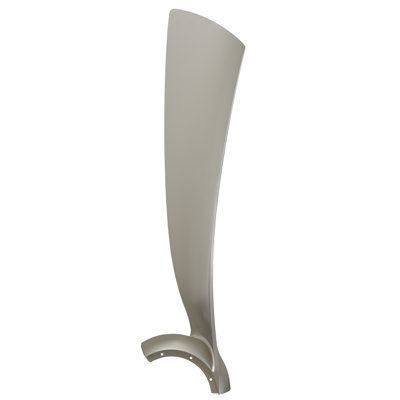 Wrap Custom 60 inch Indoor/Outdoor Ceiling Fan Blade Set of 3 - Brushed Nickel