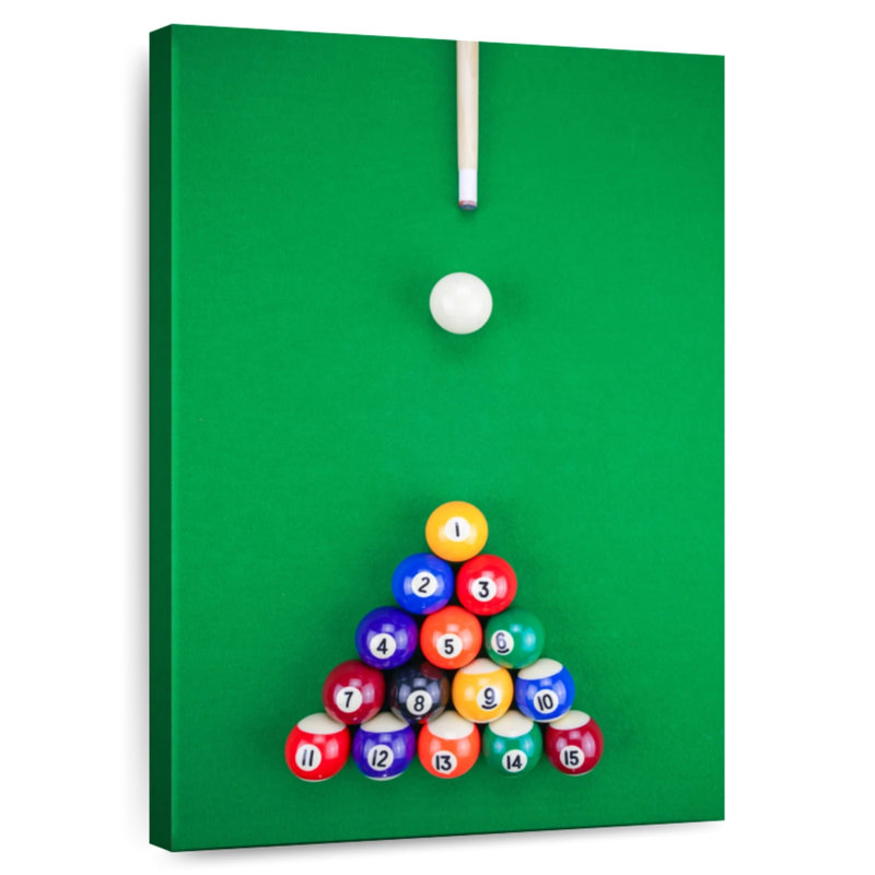 Senne Snooker Pyramid, 12" H x 8" W