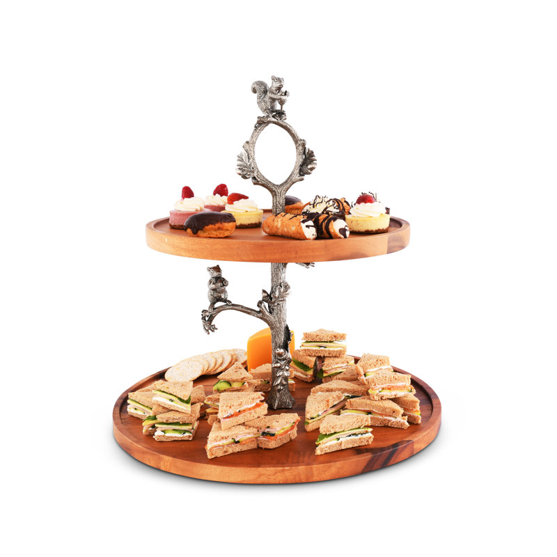 Woodland Creatures Tiered Stand