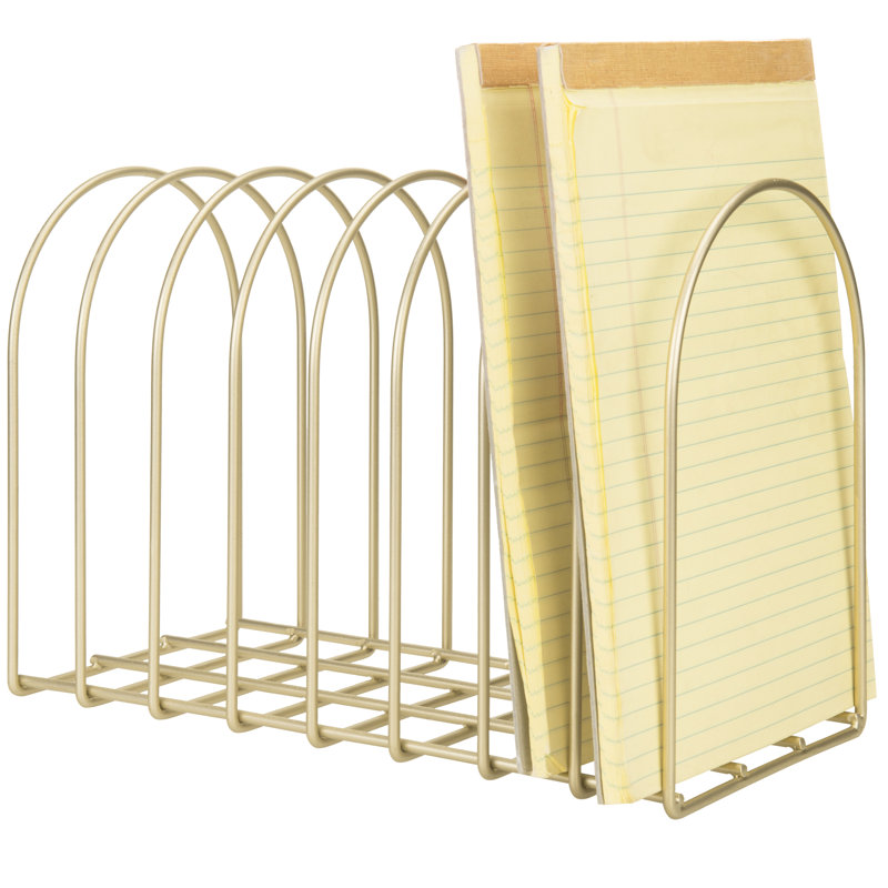 8 Slot Desktop File Organizer Holder