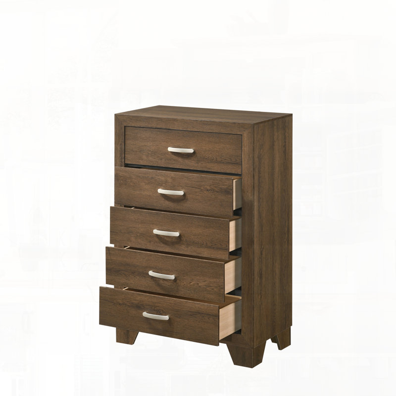 Commode de rangement en chêne