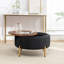 Repose-pieds rond avec rangement Miajah-425328100