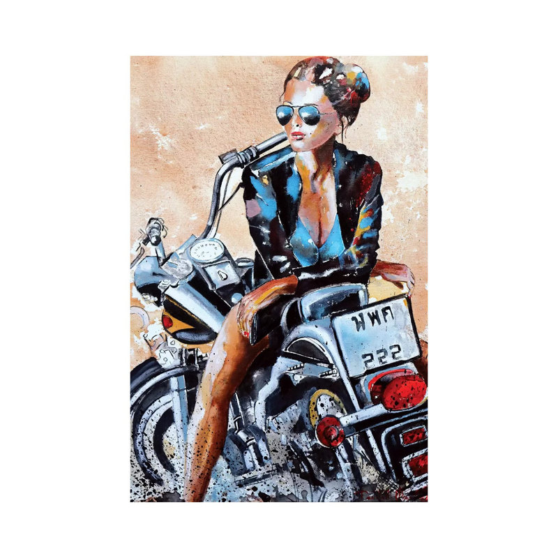 " Let's Do It " by Donatella Marraoni, Wrapped Canvas, 8" H x 12" W x 0.75" D