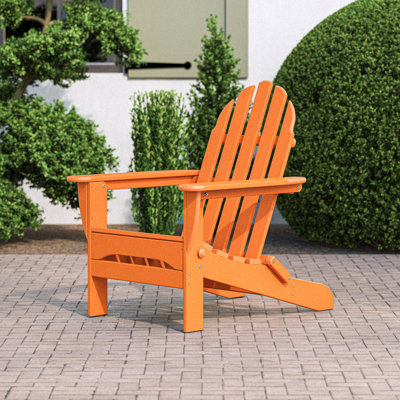 POLYWOOD Classic Adirondack Folding Adirondack Chair
