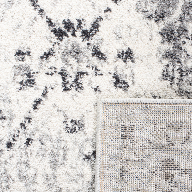 Newhouse Oriental Silver/Gray Area Rug, Runner 2'3" x 10'