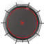 12Ft Trampoline Pumpkin- Black Red