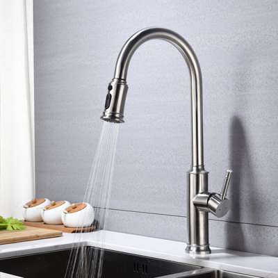 LivEditor Pull Out Kitchen Faucet