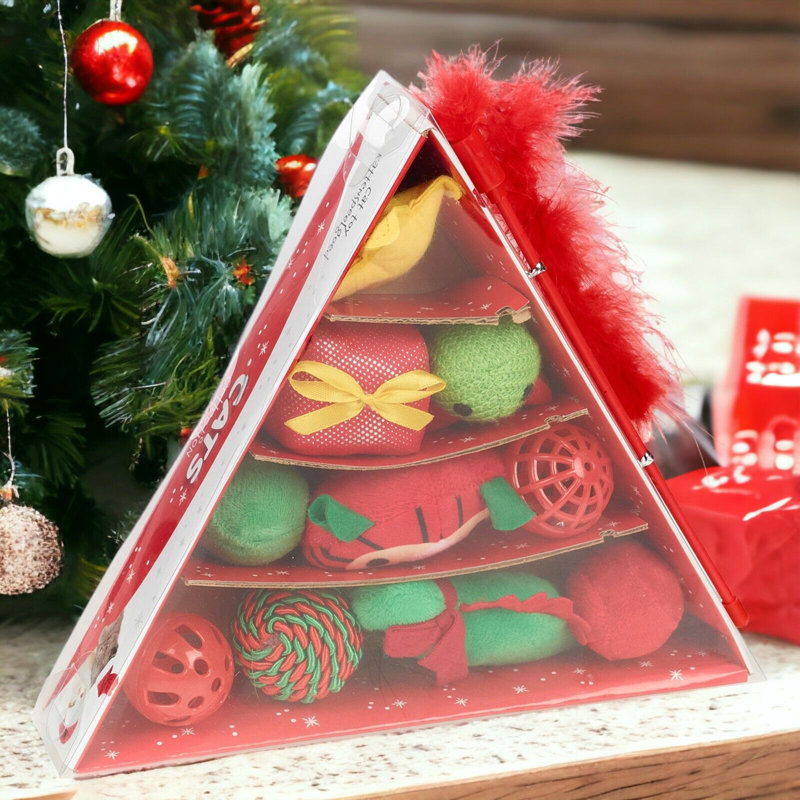 Christmas Catnip Balls Mouse