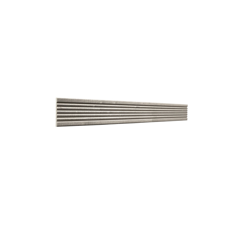 Ensemble de boîtier non fini, Gris, 32 po x 82 po x 3,5 po