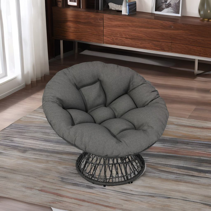 Chaise Papasan 41,5 po, Gris