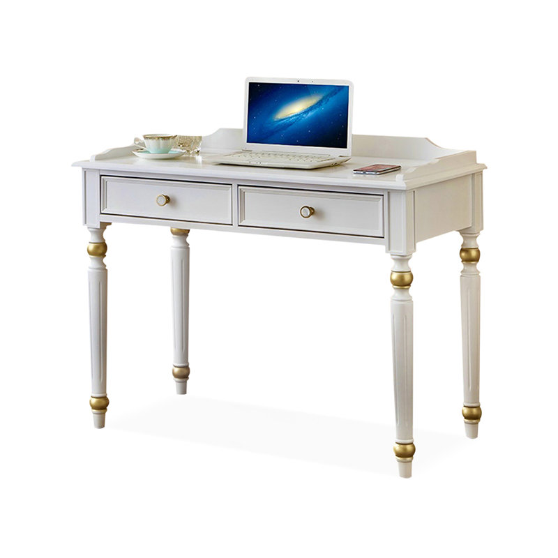 Bureau d'écriture avec tiroirs, 33.46"H*47.24"W*19.69"D