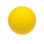 Balles de crosse de taille officielle Champion Sports, jaune, paquet de 12