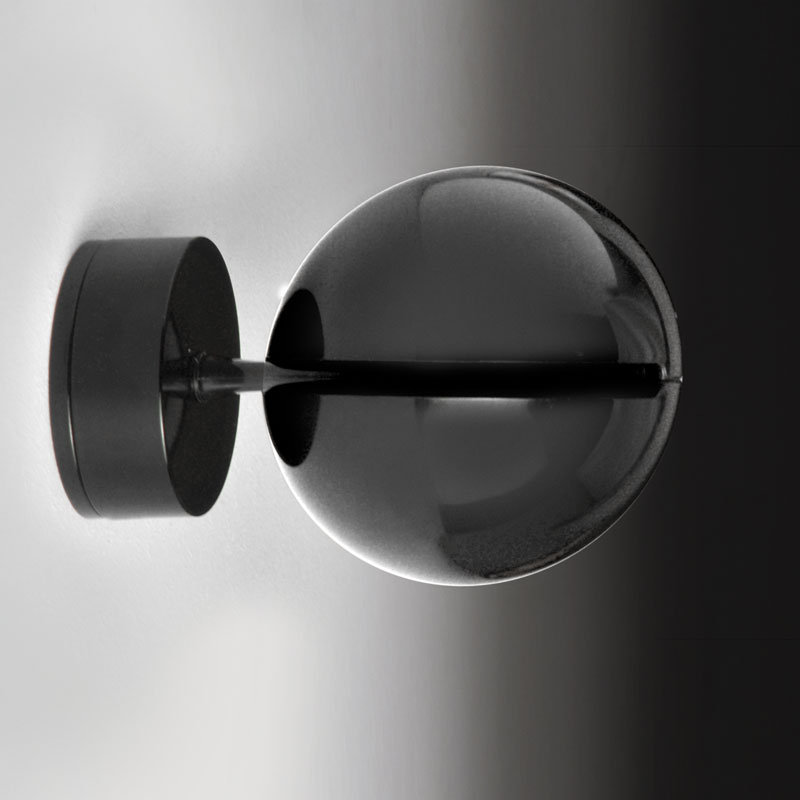 Bo-La - 6.31 Inch 11W 1 LED Flush/Wall Mount, Black