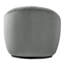 Fauteuil d'appoint pivotant en velours Modern