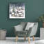 Seasonal Christmas Eve sur impression sur toile-746775230