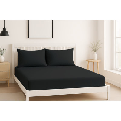 100% Cotton Machine Woven Fitted Sheet