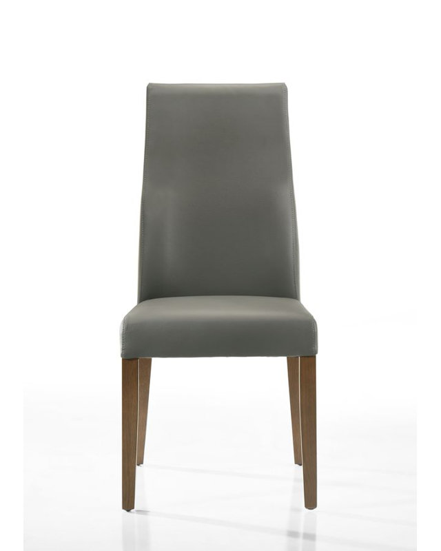 Chaise de salle à manger Hollis, Gris foncé