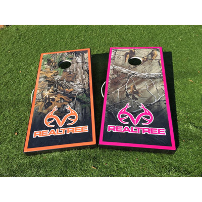 Ensemble de cornhole 10 pièces color border realtree camo