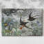 Swallows in a Summer Landscape-Bruno Liljefors-Gallery Wrapped Canvas-1886-1402073865