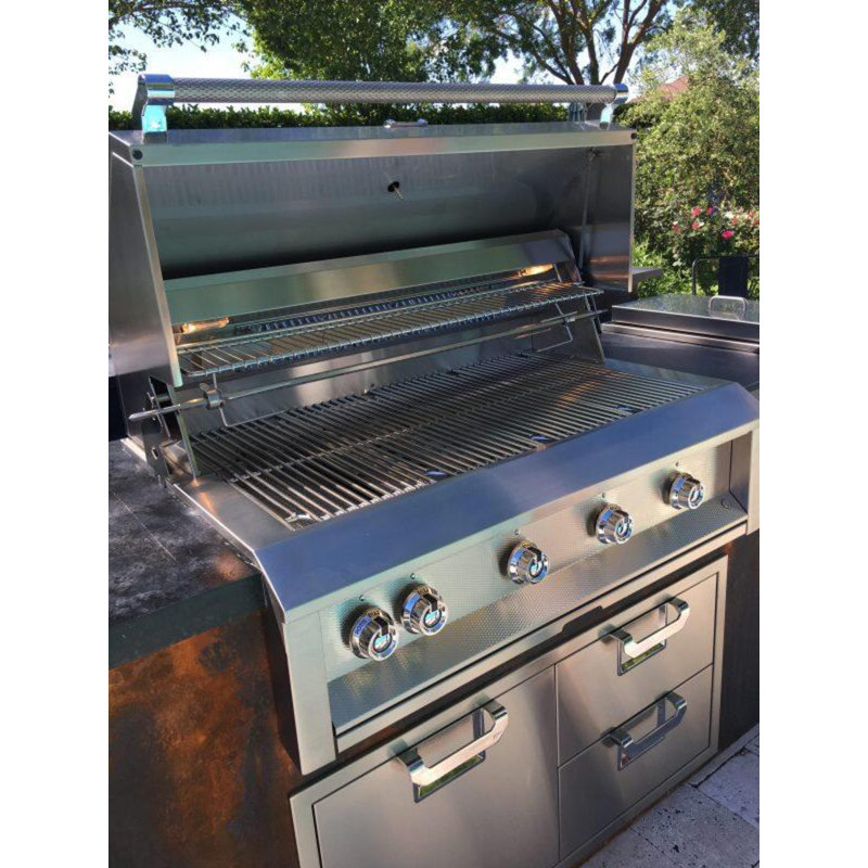 Hestan Aspire 42-Inch Built-in Grill, Natural Gas