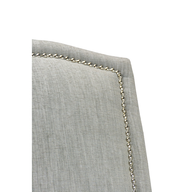 Chalus Hermanson Upholstered Dining Chair, Walnut, Platinum
