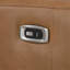 Ensemble de canapé inclinable électrique moderne brun 3 pièces avec canapé et causeuse USB Ports Zero