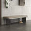 Banc rembourré en similicuir-100091300