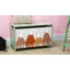 Skammel Harriet Bee Toy Box, Kids Toy Chest with Lid, Green
