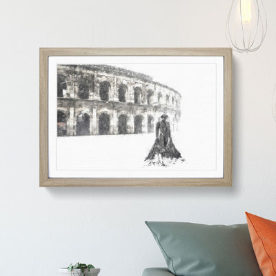 Arena Of Nimes In France - Single Picture Frame Painting on MDF